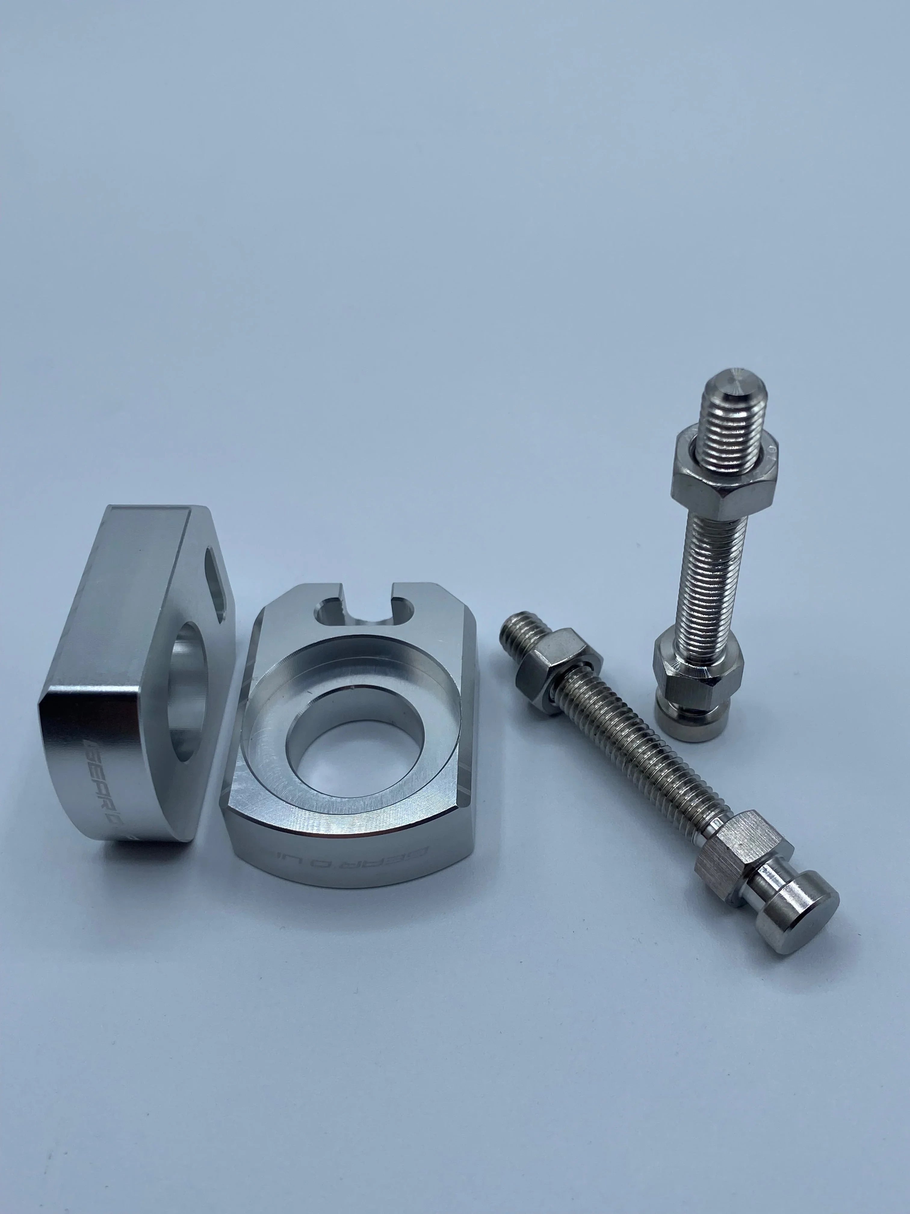 Gear’d Up Surron Ultra Bee Axle Blocks — Chain Adjusters