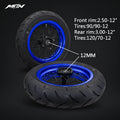 12-Inch Spoke Supermoto Wheel & Tire Set | MTN MOTOWORKS E-Moto Performance Parts & Accessories#