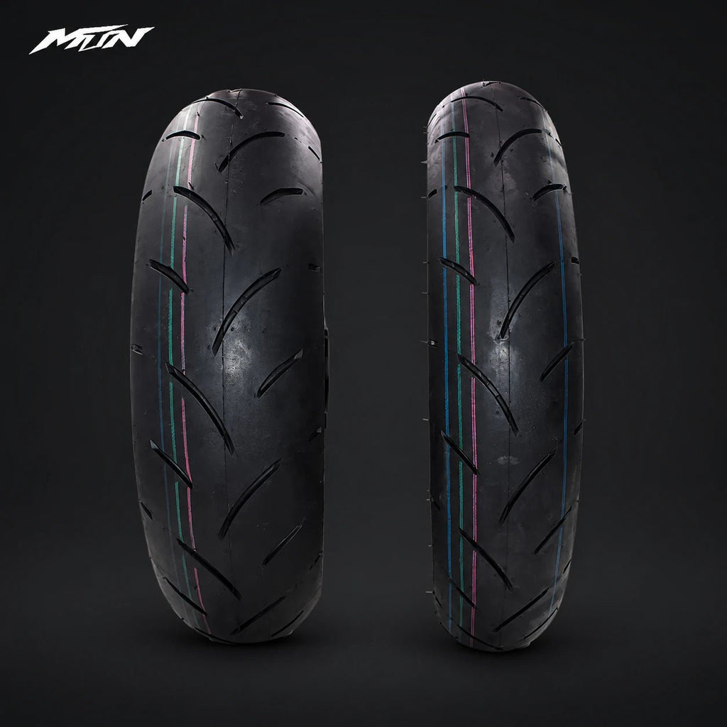 12-Inch Spoke Supermoto Wheel & Tire Set | MTN MOTOWORKS E-Moto Performance Parts & Accessories#