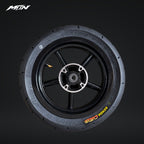 12-inch supermoto wheel set for mini e-motos