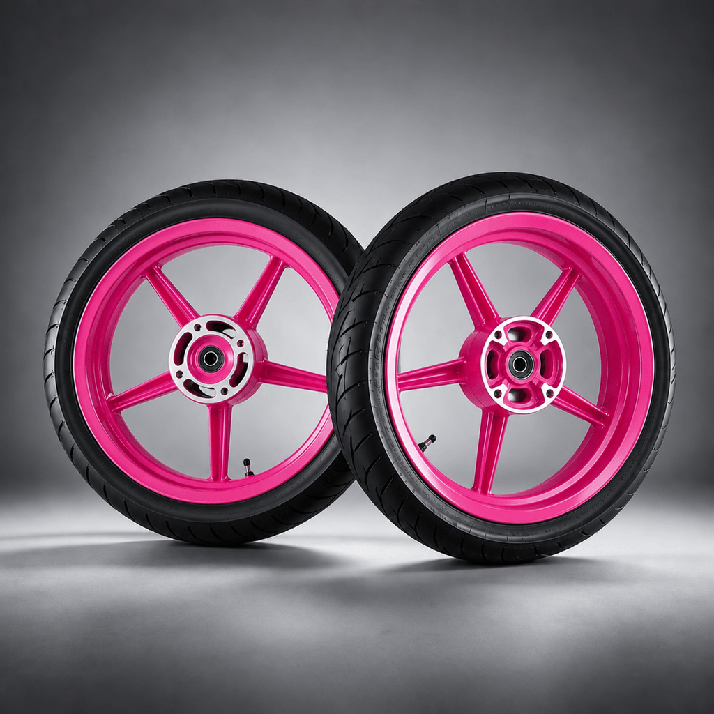 14” Supermoto Wheel & Tire Set | MTN MOTOWORKS E-Moto Performance Parts & Accessories