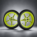 14” Supermoto Wheel & Tire Set | MTN MOTOWORKS E-Moto Performance Parts & Accessories