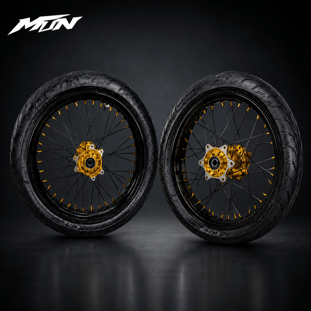Sur-Ron Ultra Bee 17-inch radial supermoto wheel set
