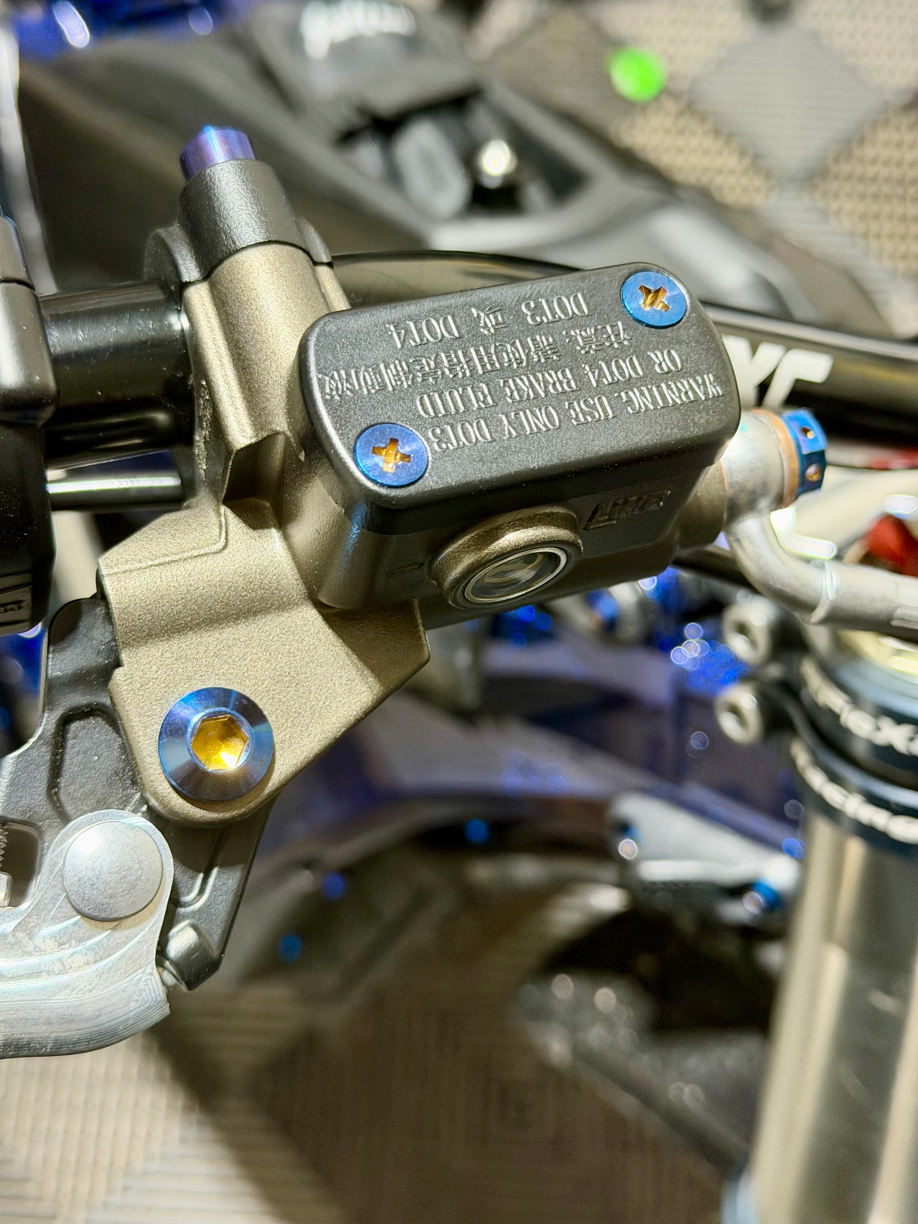 Surron Ultra Bee Titanium Brake Hardware Kit — Front or Rear