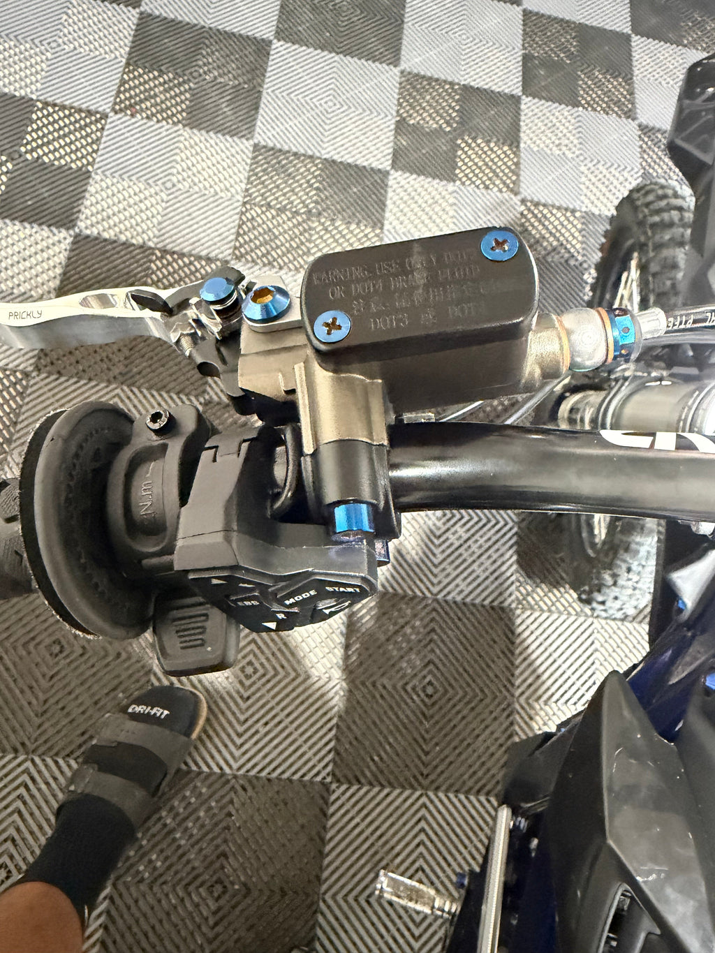 Surron Ultra Bee Titanium Brake Hardware Kit — Front or Rear