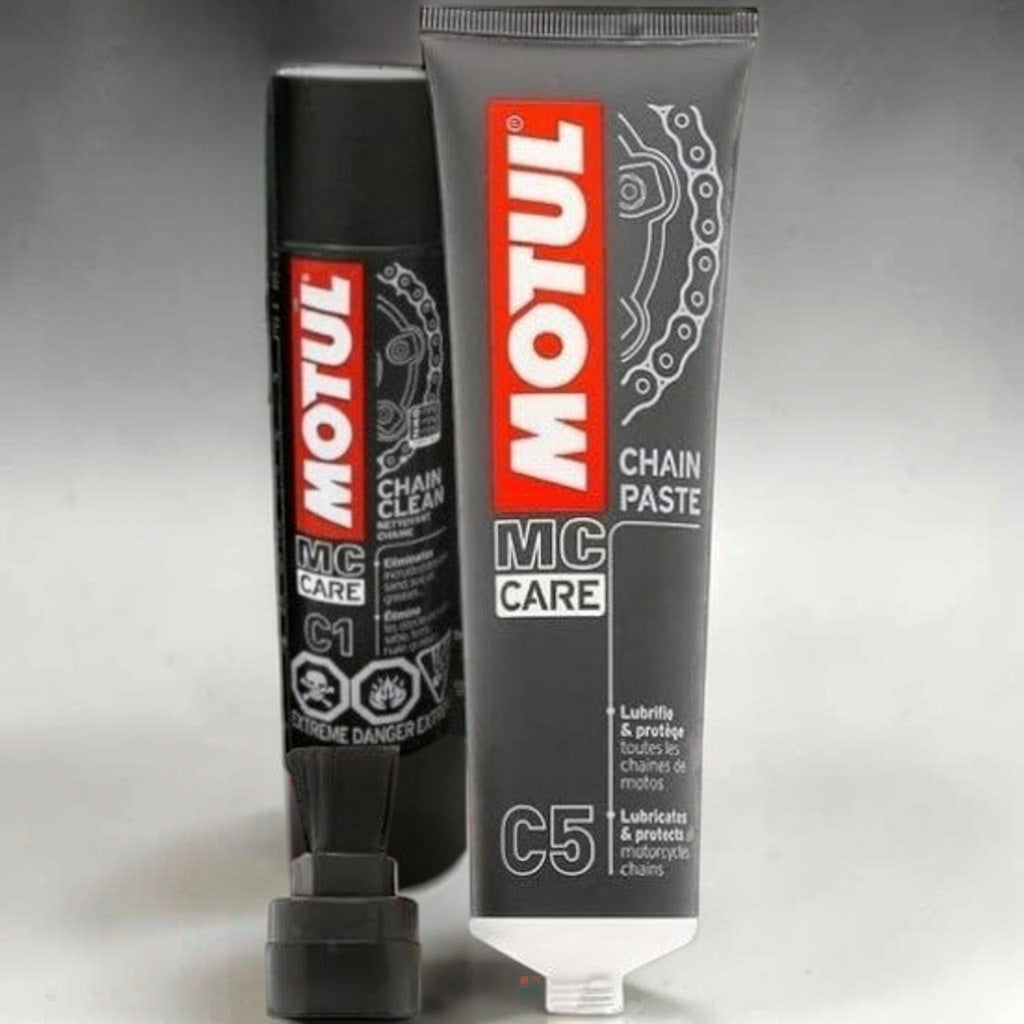 Motul Chain Care Bundle – Cleaner, Lube & C5 Chain Paste