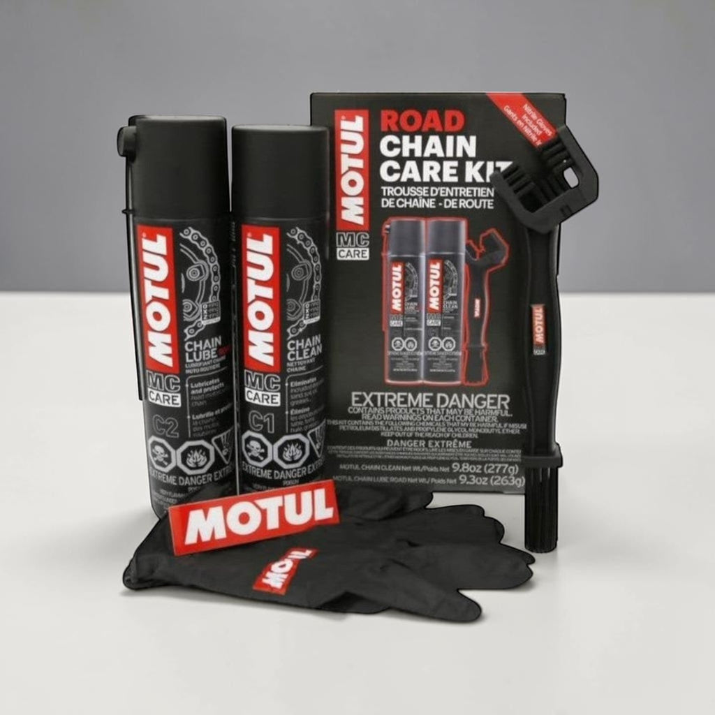 Motul Chain Care Bundle – Cleaner, Lube & C5 Chain Paste