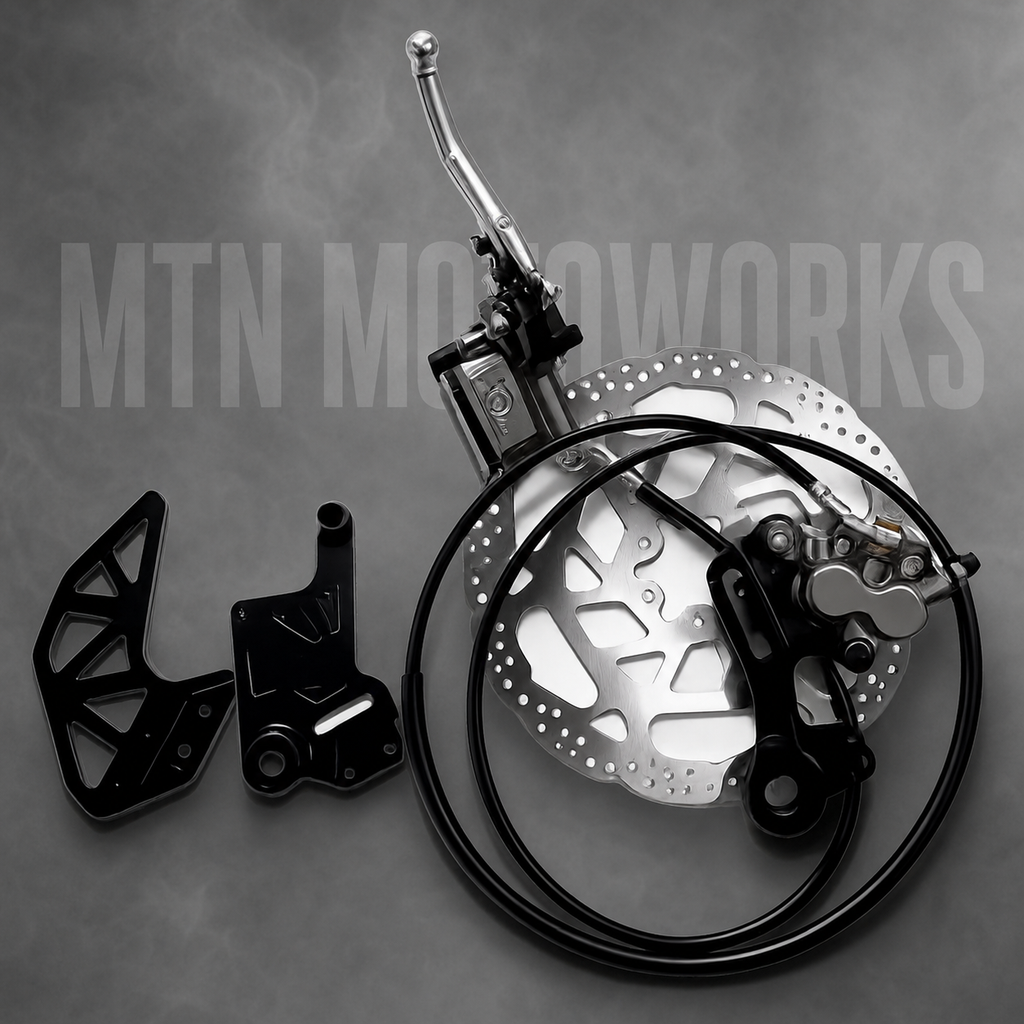 MTN 7075 Ultra Bee-Style Rear Brake Conversion Kit | Surron Light Bee X
