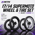 MTN 17/14 Supermoto Wheel & Tire Set