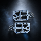 MTN MARK I 7075 Wide Footpegs | Titanium Grip Pins