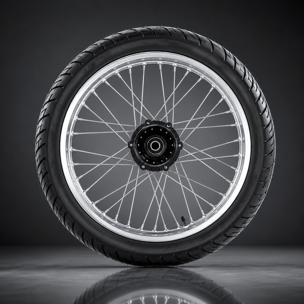 MTN 17/14 Supermoto Wheel & Tire Set