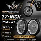 Sur-Ron Ultra Bee 17-Inch Premium Supermoto Wheel Set