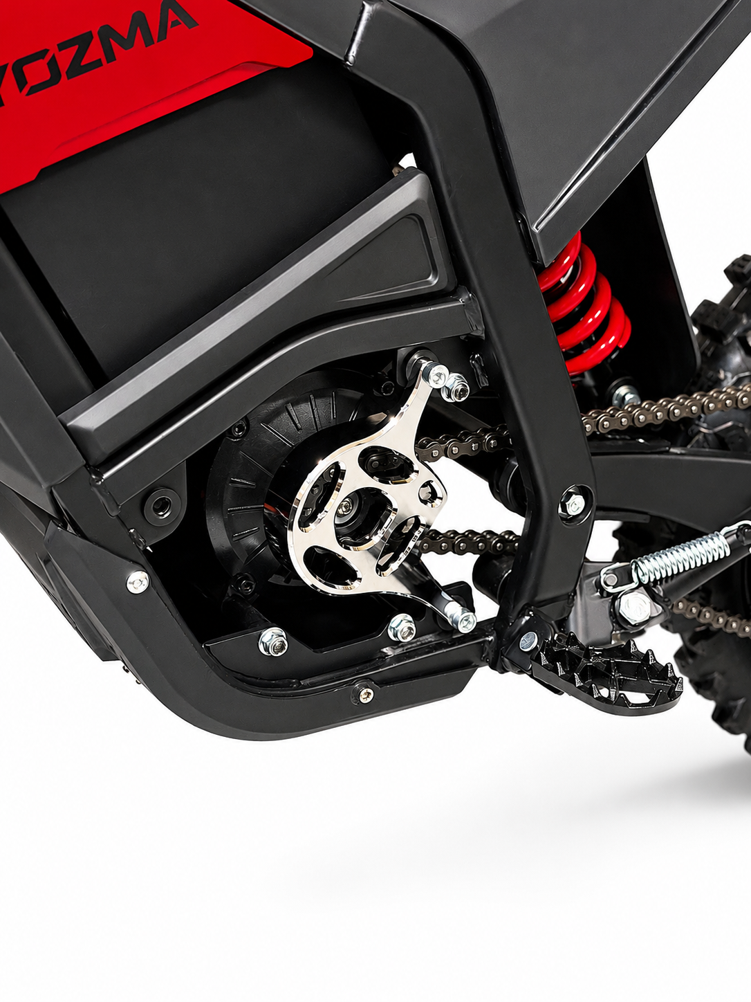 Yozma IN10 Metal Motor Cover — CNC Aluminum Side Protection