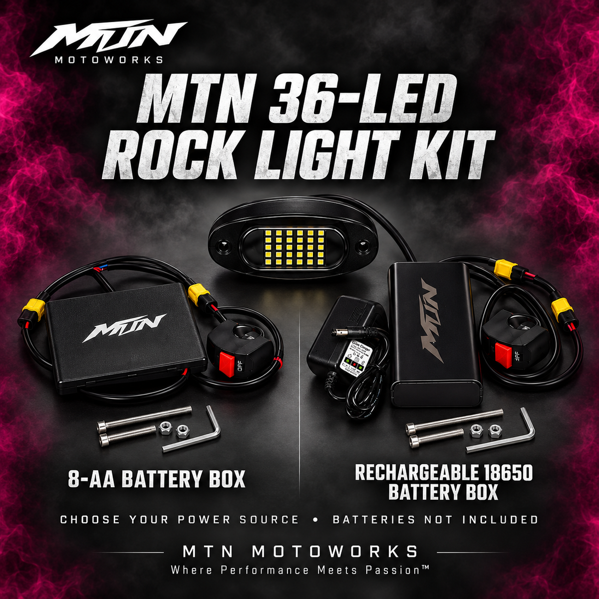 MTN 36-LED Rock Light Kit