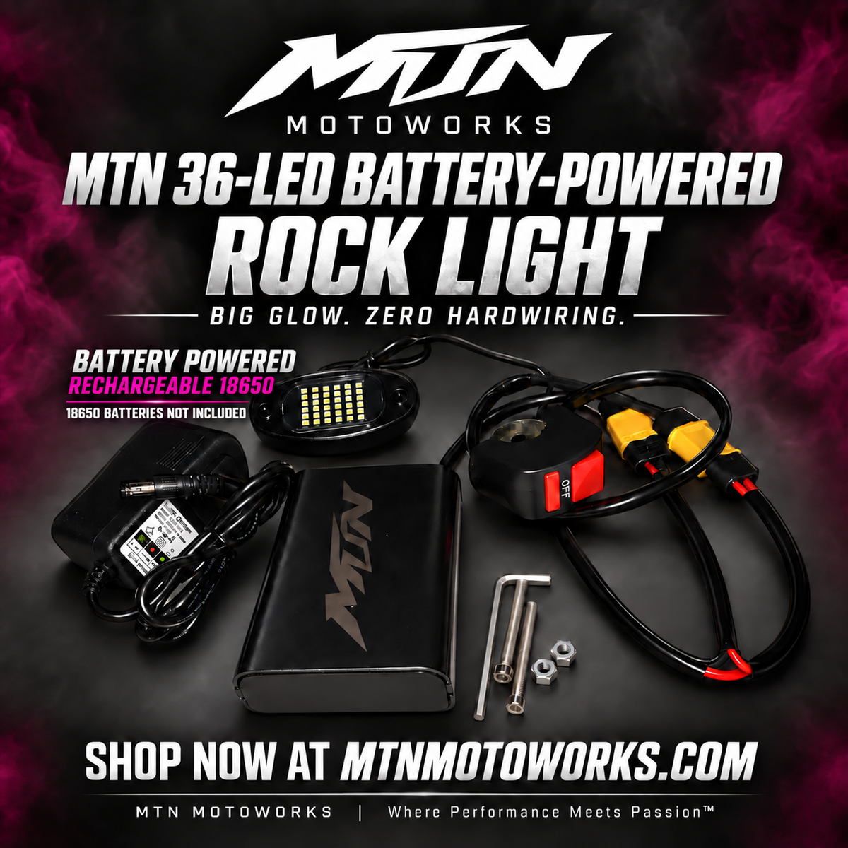 MTN 36-LED Rock Light Kit