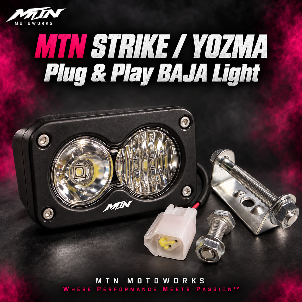 MTN Baja 3-Pin Plug-and-Play LED Headlight | Strike & Yozma