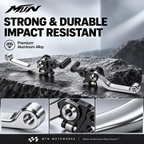MTN Adjustable Aluminum Brake Lever Set | Strike & Yozma