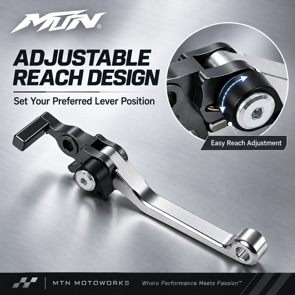 MTN Adjustable Aluminum Brake Lever Set | Strike & Yozma
