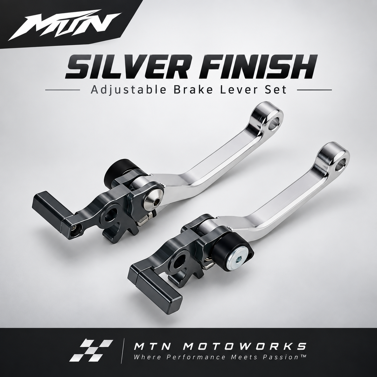 MTN Adjustable Aluminum Brake Lever Set | Strike & Yozma
