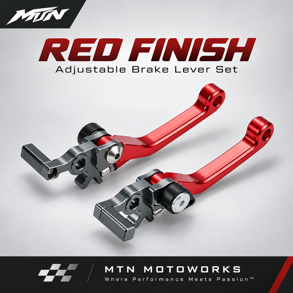 MTN Adjustable Aluminum Brake Lever Set | Strike & Yozma