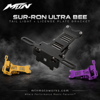 MTN Ultra Bee adjustable tail light and license plate bracket product detail