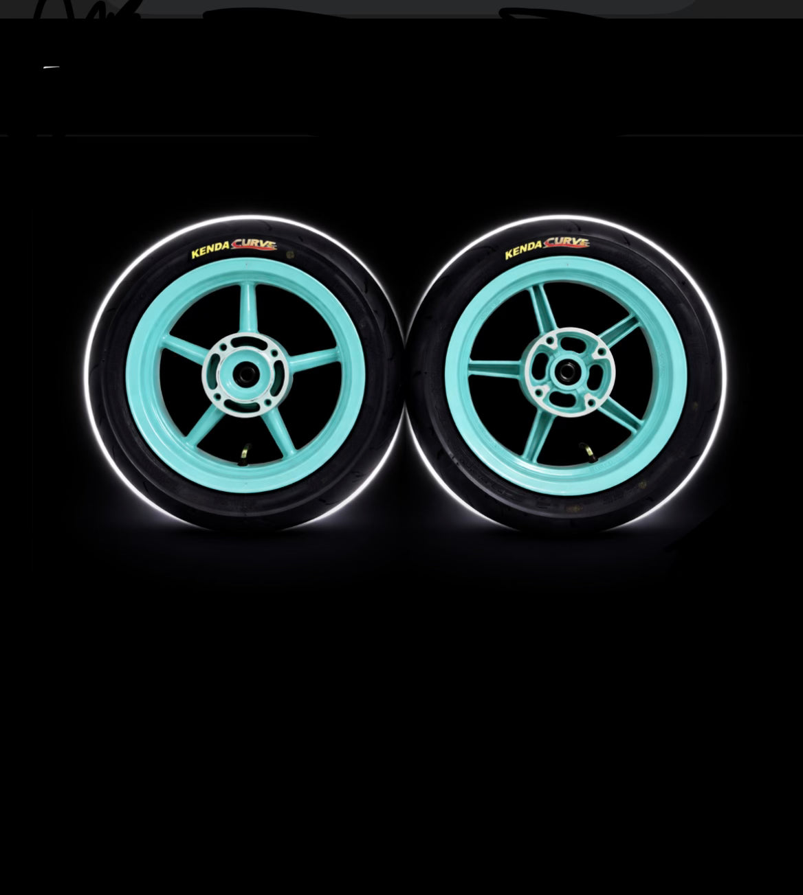 Tuttio / Razor / Yozma / RTR 12” Tubeless Supermoto Wheel Set