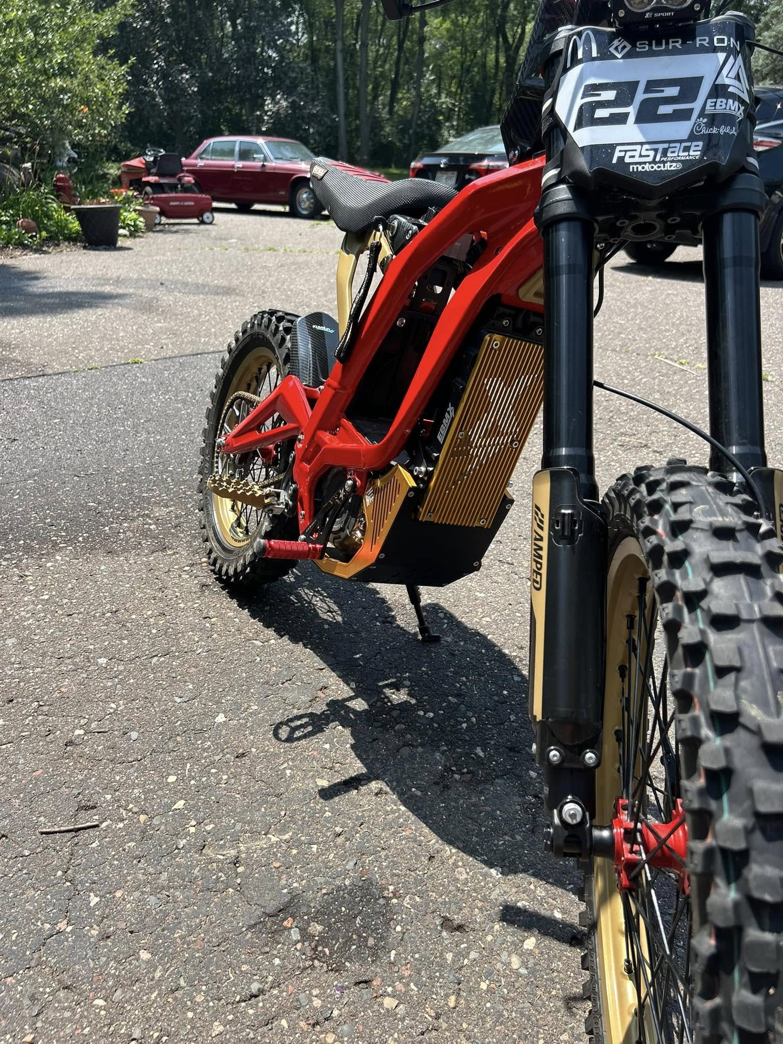 Heavy Hitter Surron V2 Skid Plate — LBX / S / Segway X160 / X260