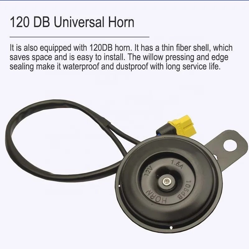 Moto Front Light + Horn Kit