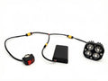 MTN 12V Rechargeable 4-Lens Baja LED Headlight