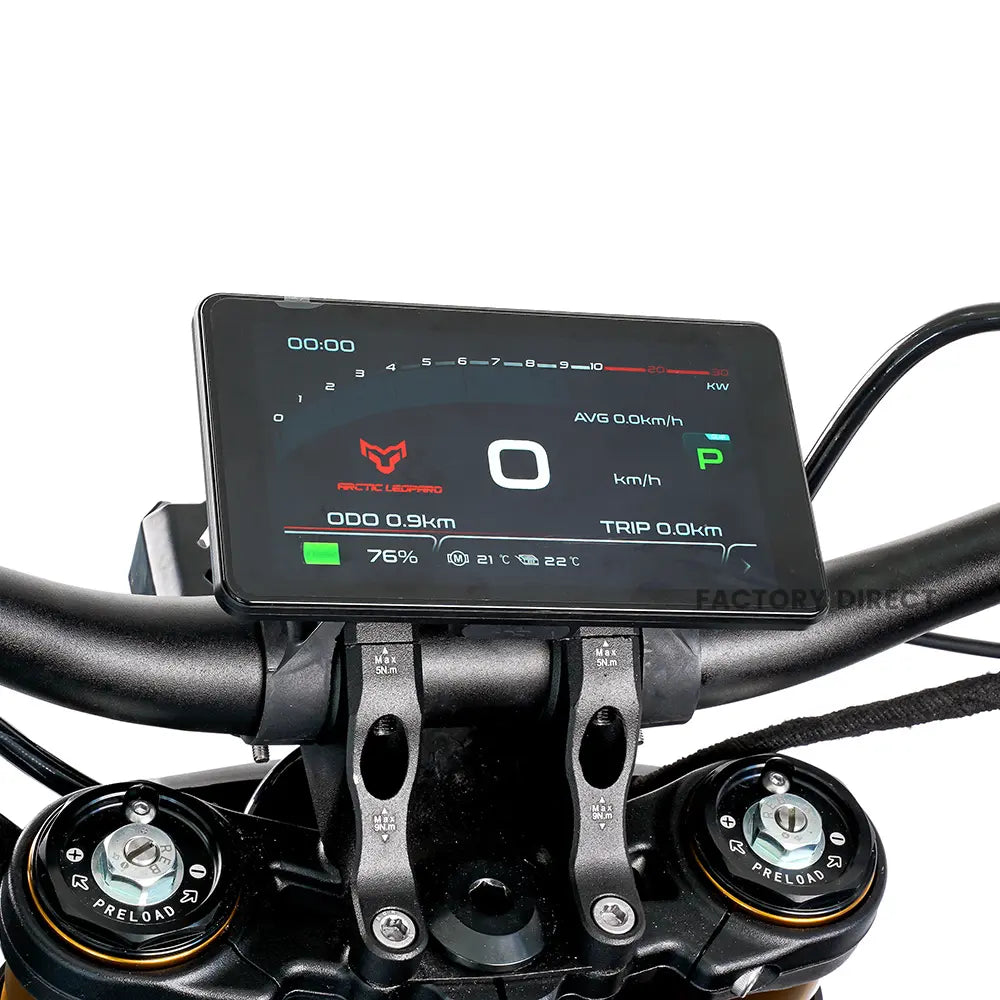 Arctic Leopard XE Pro R | 26.5kW Electric Dirt Bike