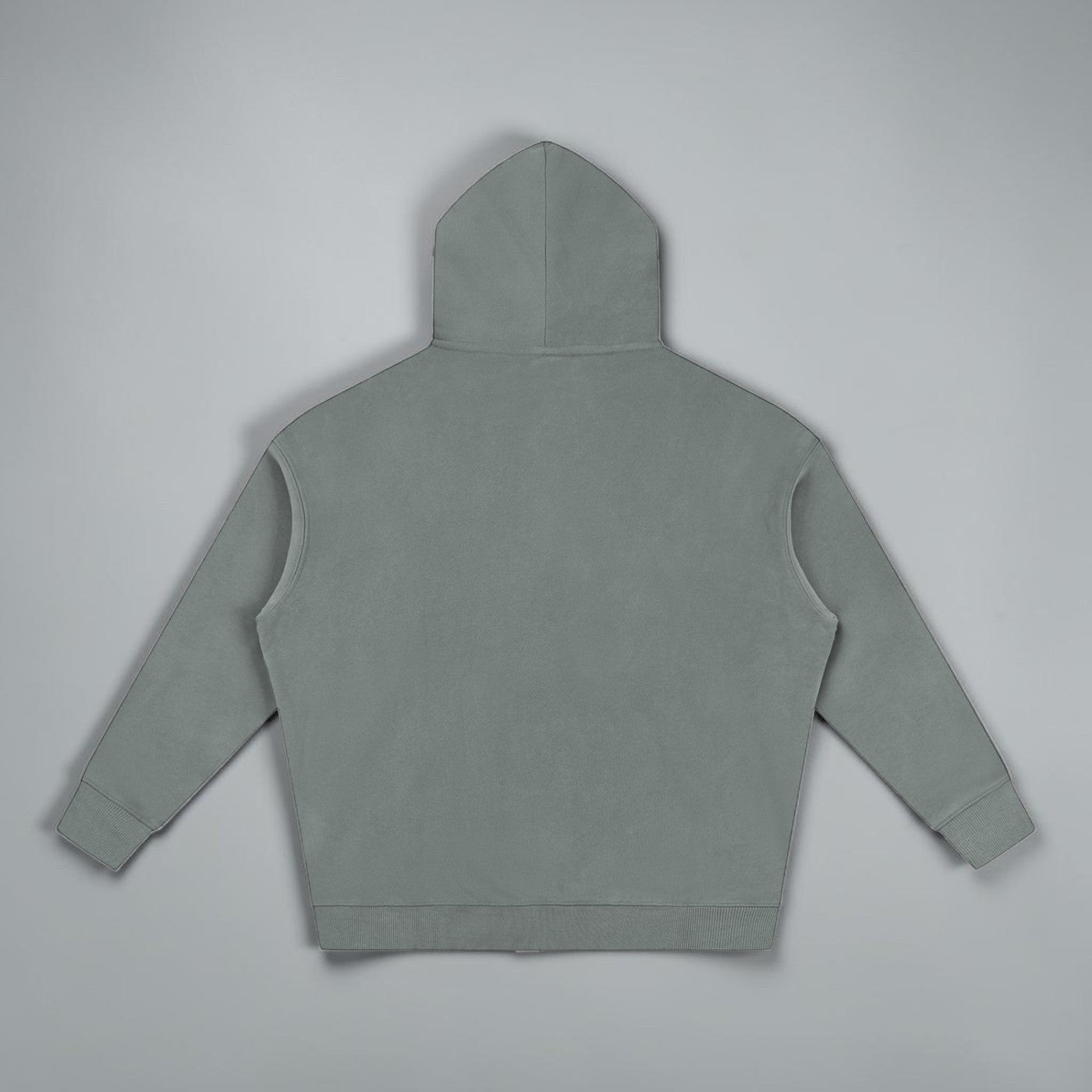 MTN Box OG Hoodie in Light Gray with front MTN logo, relaxed fit, and heavyweight streetwear style.