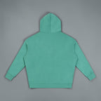 MTN Box OG Hoodie in Medium Green with front MTN logo, relaxed fit, and heavyweight streetwear style.

Light Blue