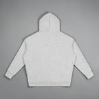 MTN Box OG Hoodie in Ash Gray with black front MTN logo, relaxed fit, and heavyweight streetwear style.