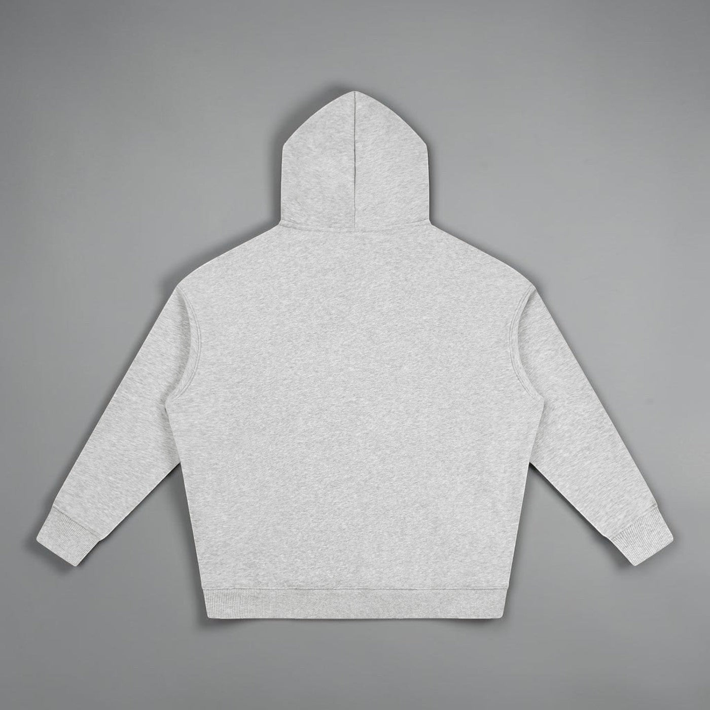 MTN Box OG Hoodie in Ash Gray with black front MTN logo, relaxed fit, and heavyweight streetwear style.