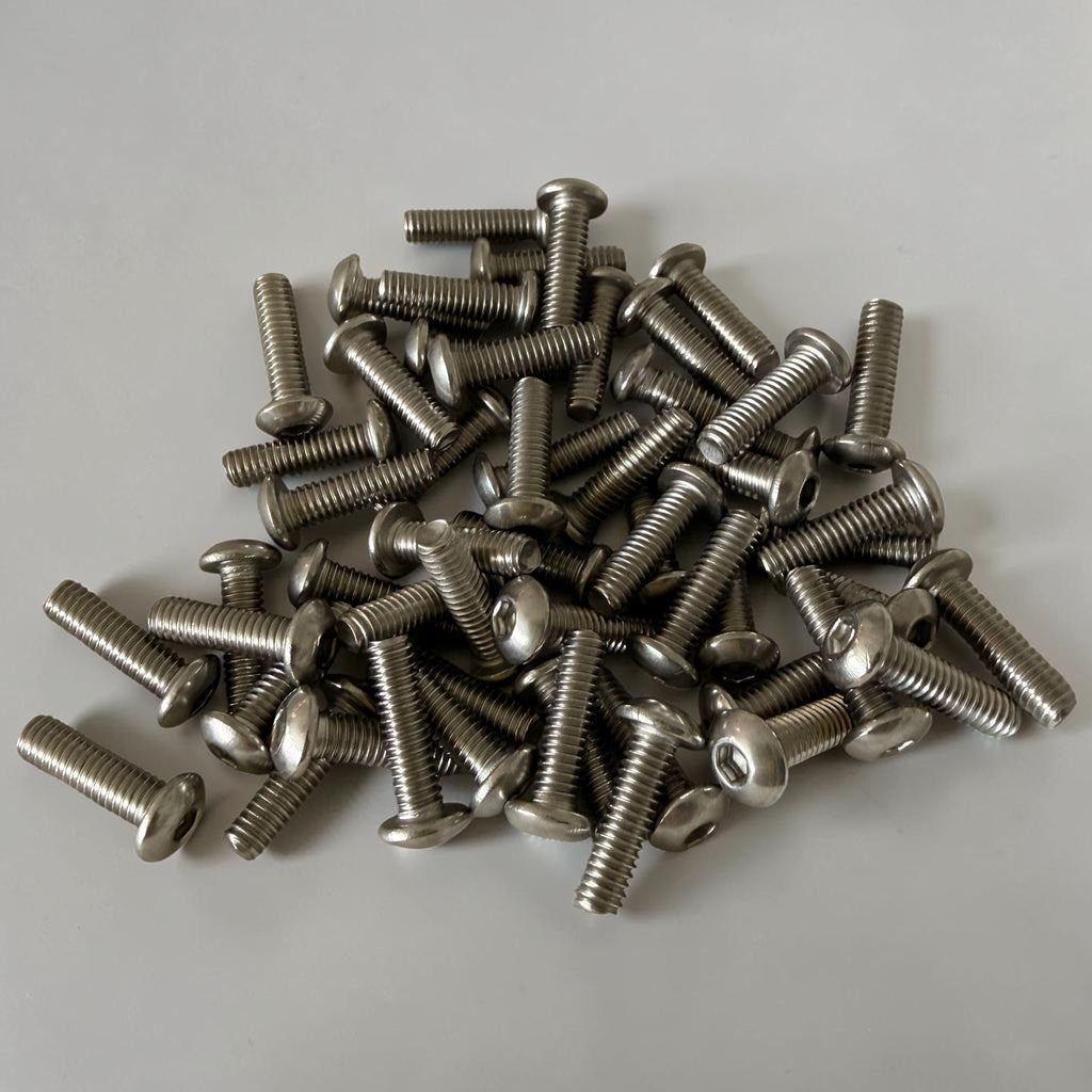 MTN V1 silver titanium grip pin for e-moto footpegs, replacement traction hardware for Sur-Ron, Talaria, Strike Shadow SV2, Tuttio, and Yozma platforms.