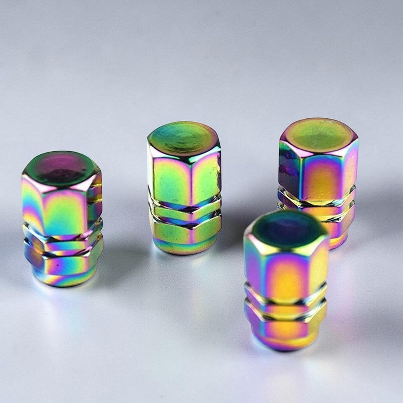 Oil Slick Valve Stem Caps