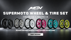 14” Supermoto Wheel & Tire Set