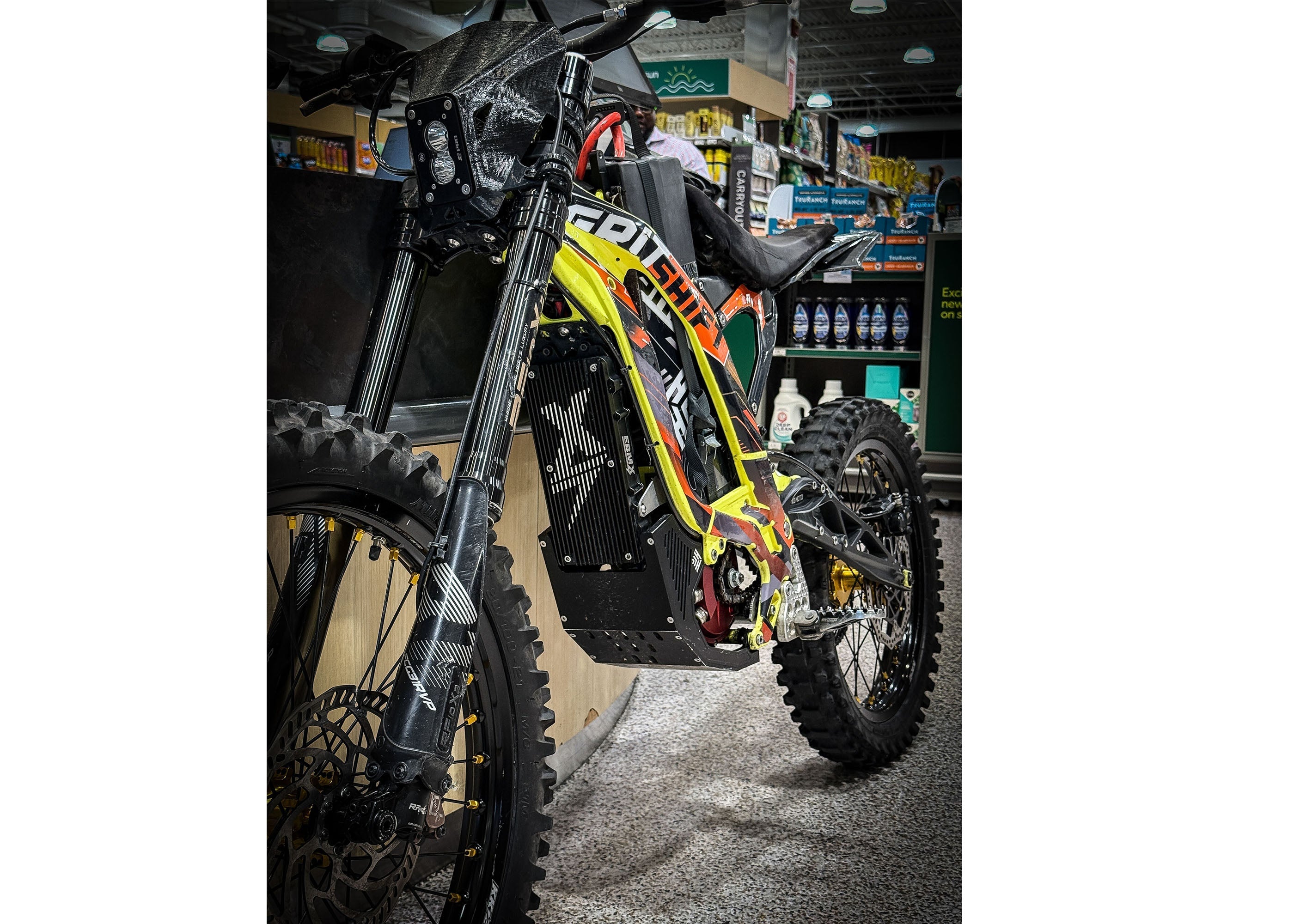 Heavy Hitter Surron V2 Skid Plate — LBX / S / Segway X160 / X260