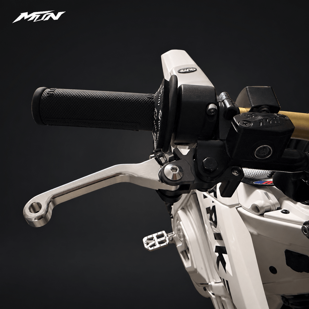 Adjustable folding brake lever pair for Strike and Yozma electric dirt bikes