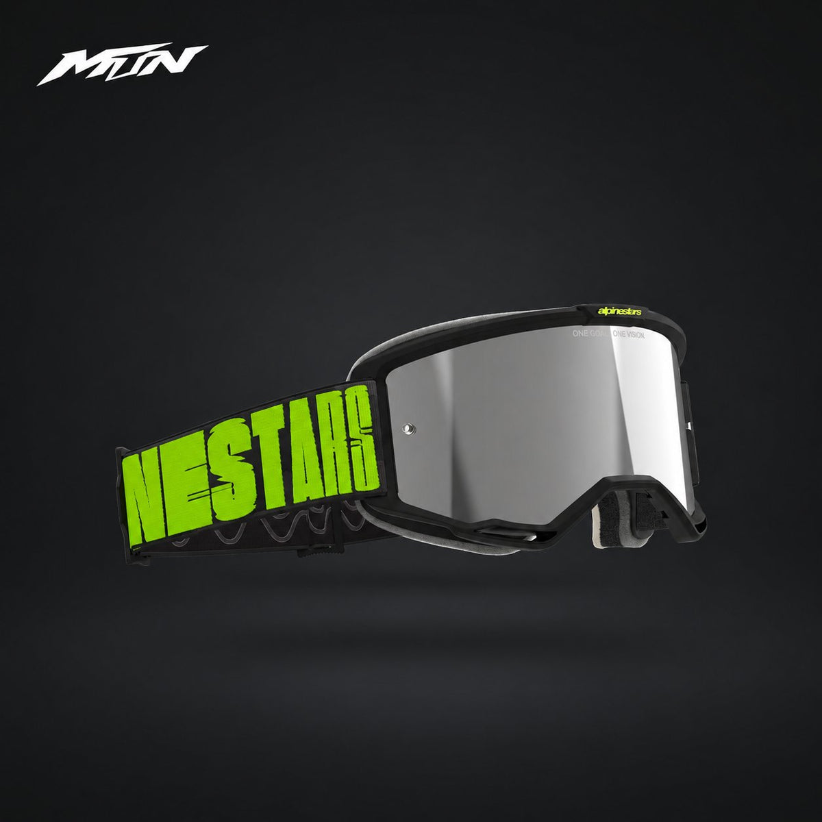 Alpinestars Vision 5 goggles, wide field of view