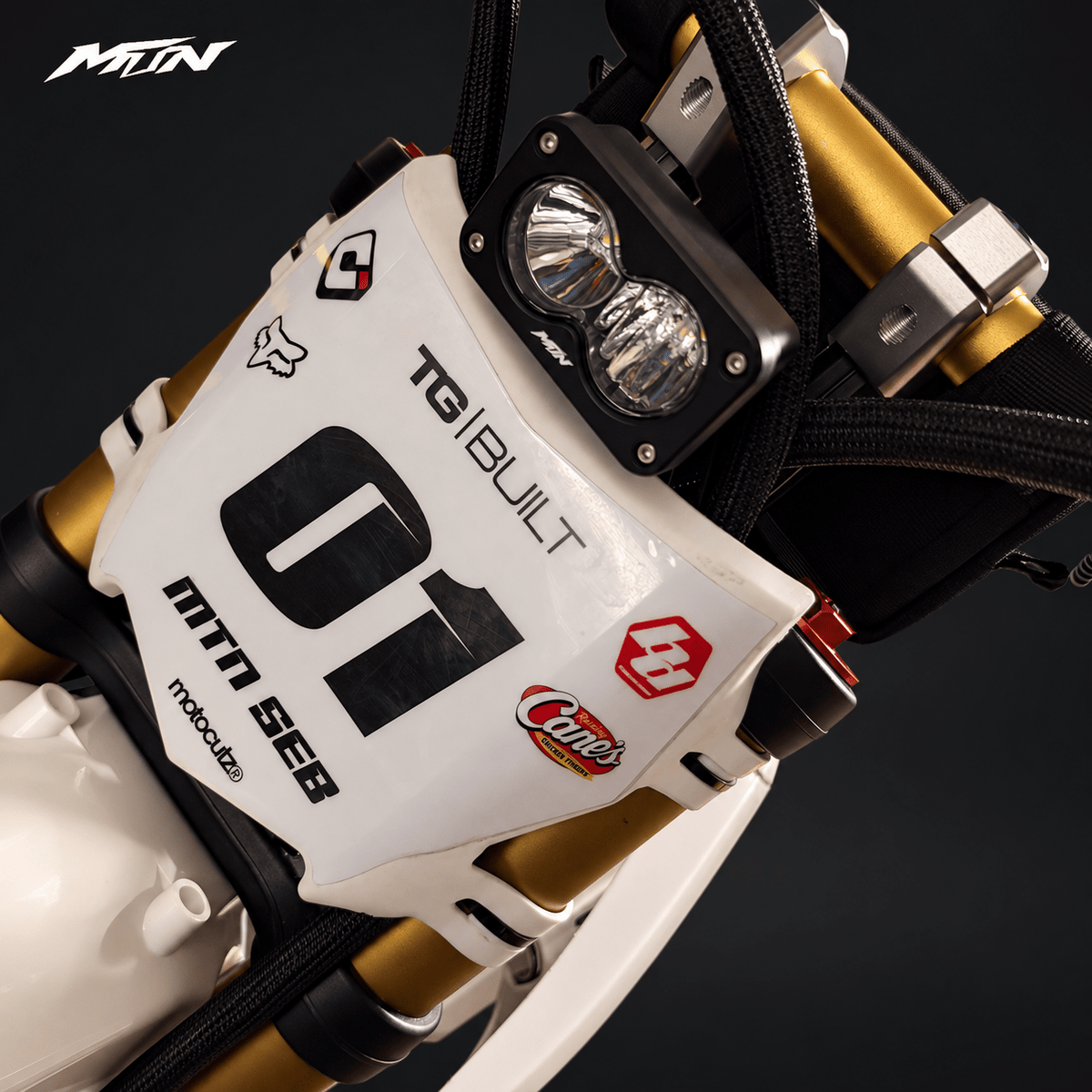 MTN plug and play Baja LED headlight for Strike 60V/72V and Yozma IN10 and Pro e-motos
