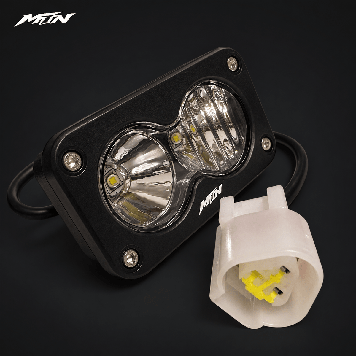 12V Baja LED headlight in white or yellow for Strike and Yozma e-motos