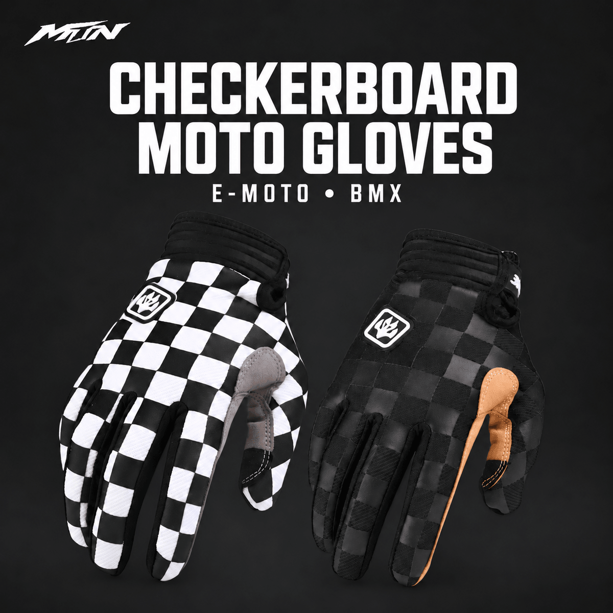 FASTGOOSE Retro Rider Moto Gloves | MTN MOTOWORKS E-Moto Performance Parts & Accessories