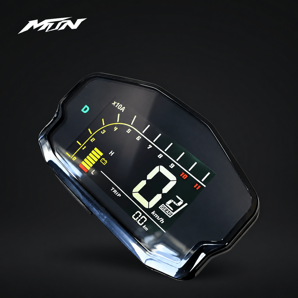 DKYS DKD LCD speedometer display with speed and battery readout