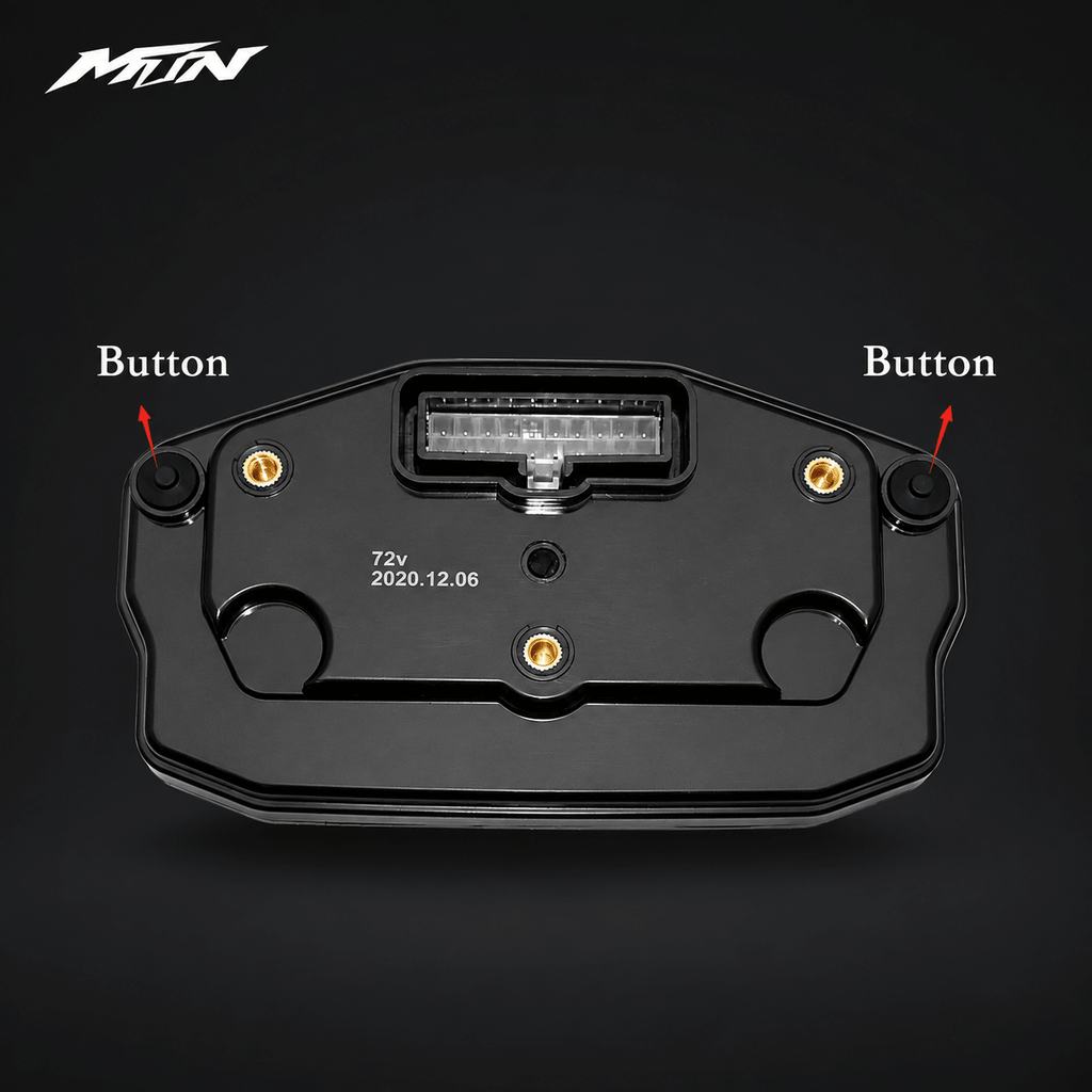 DKYS DKD 72V/96V LCD speedometer for electric dirt bikes