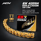 EK 420SH Gold Chain | 120-Link