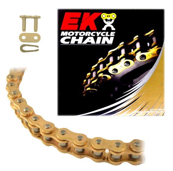 EK 420SH Gold E-Moto Chain – 120-Link | MTN MOTOWORKS E-Moto Performance Parts & Accessories