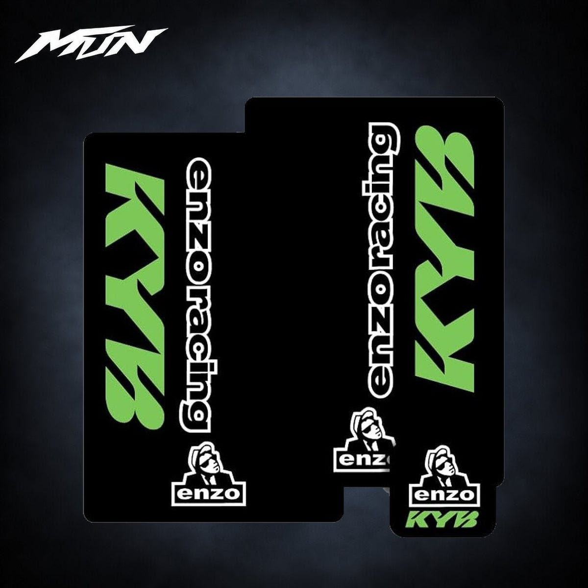 Enzo Racing KYB Fork & Shock Decal Kit | MTN MOTOWORKS E-Moto Performance Parts & Accessories#