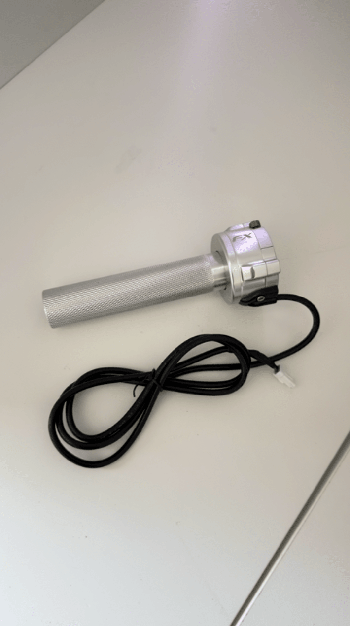 FX Billet Twist Throttle — Surron / Talaria / E Ride Pro / Altis | MTN MOTOWORKS E-Moto Performance Parts & Accessories