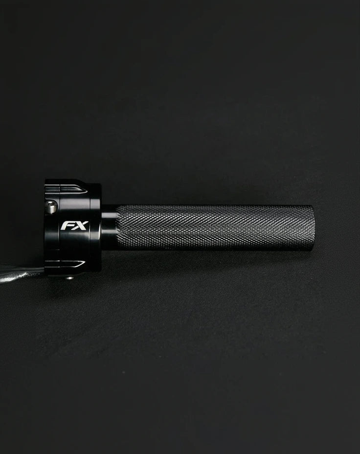 FX Billet Twist Throttle — Surron / Talaria / E Ride Pro / Altis | MTN MOTOWORKS E-Moto Performance Parts & Accessories